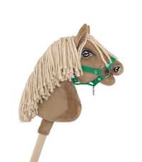 Kantar dla konia Hobby Horse A4 zapinany mały - zielony!