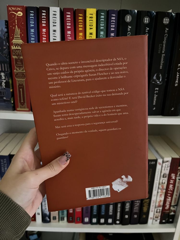 Livro “Fortaleza Digital” de Dan Brown