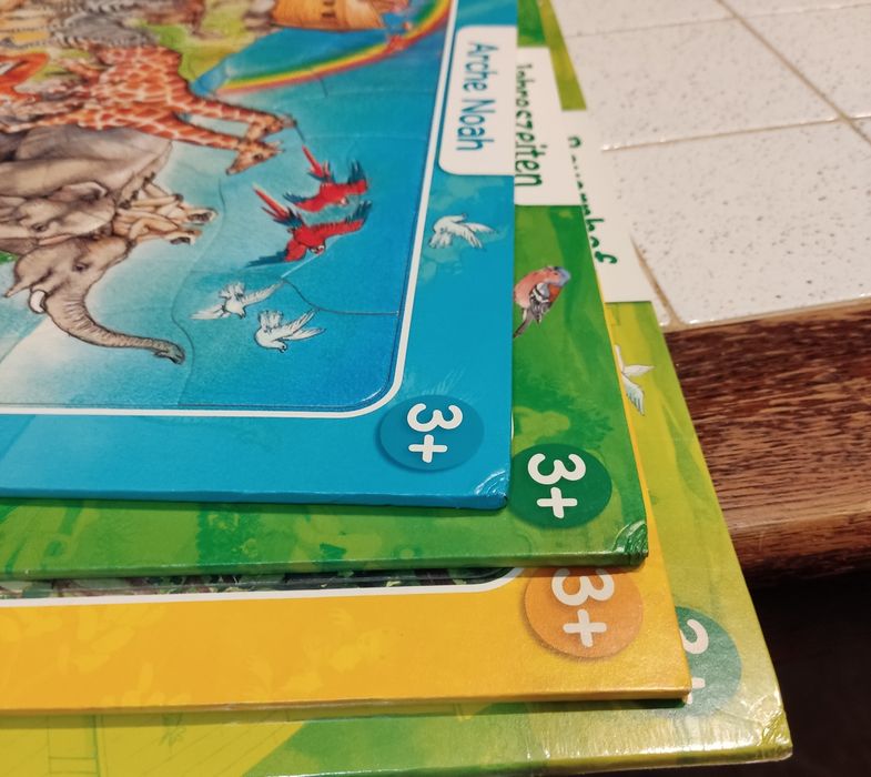 4 niemieckie puzzle zestaw