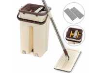 Швабра з відром Scratch Cleaning Easy Mop 10 л, швабра з автовіджимом