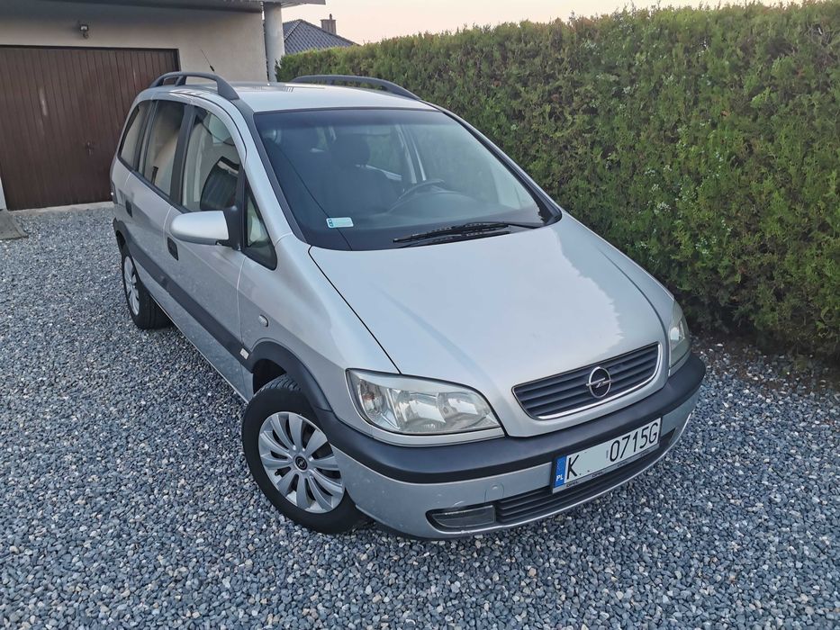 Opel Zafira 1.8 Benzyna Przebieg 246tys.km Klima 7osobowa Bez rdzy