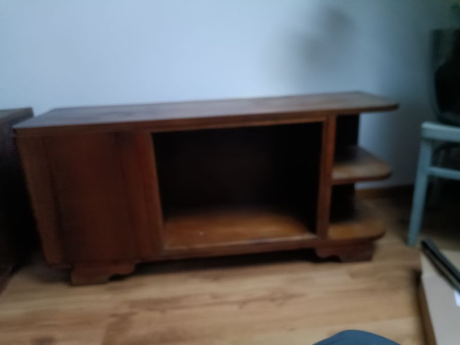 Komoda szafka kredens RTV gablotka biblioteczka witryna retro PRL