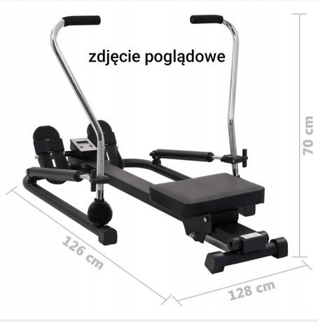Wioślarz hydrauliczny sprzęt do ćwiczeń siłownia Międzyrzec Podlaski
