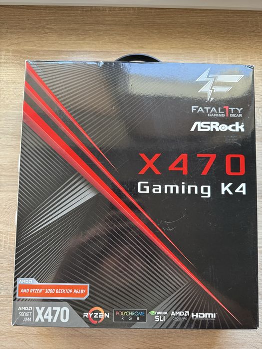 Материнська плата Asrock X470 Gaming K4 AM4