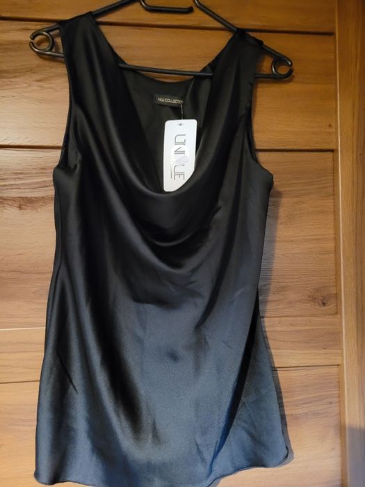 Top nowy czarny L