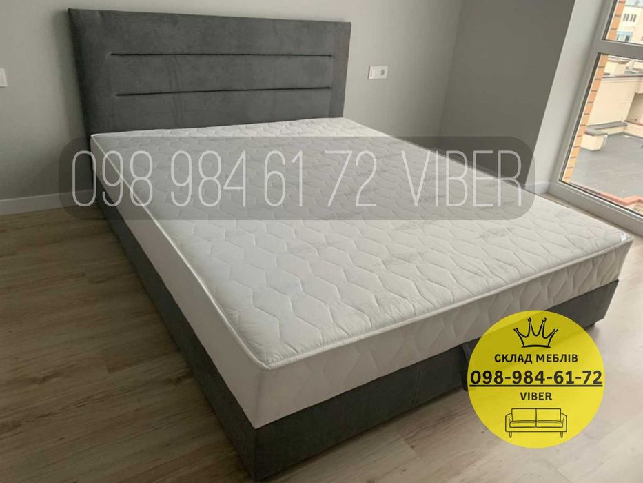 АКЦИЯ! Кровать 160х200 с МАТРАСОМ и механизмом в комплекте. Ліжко