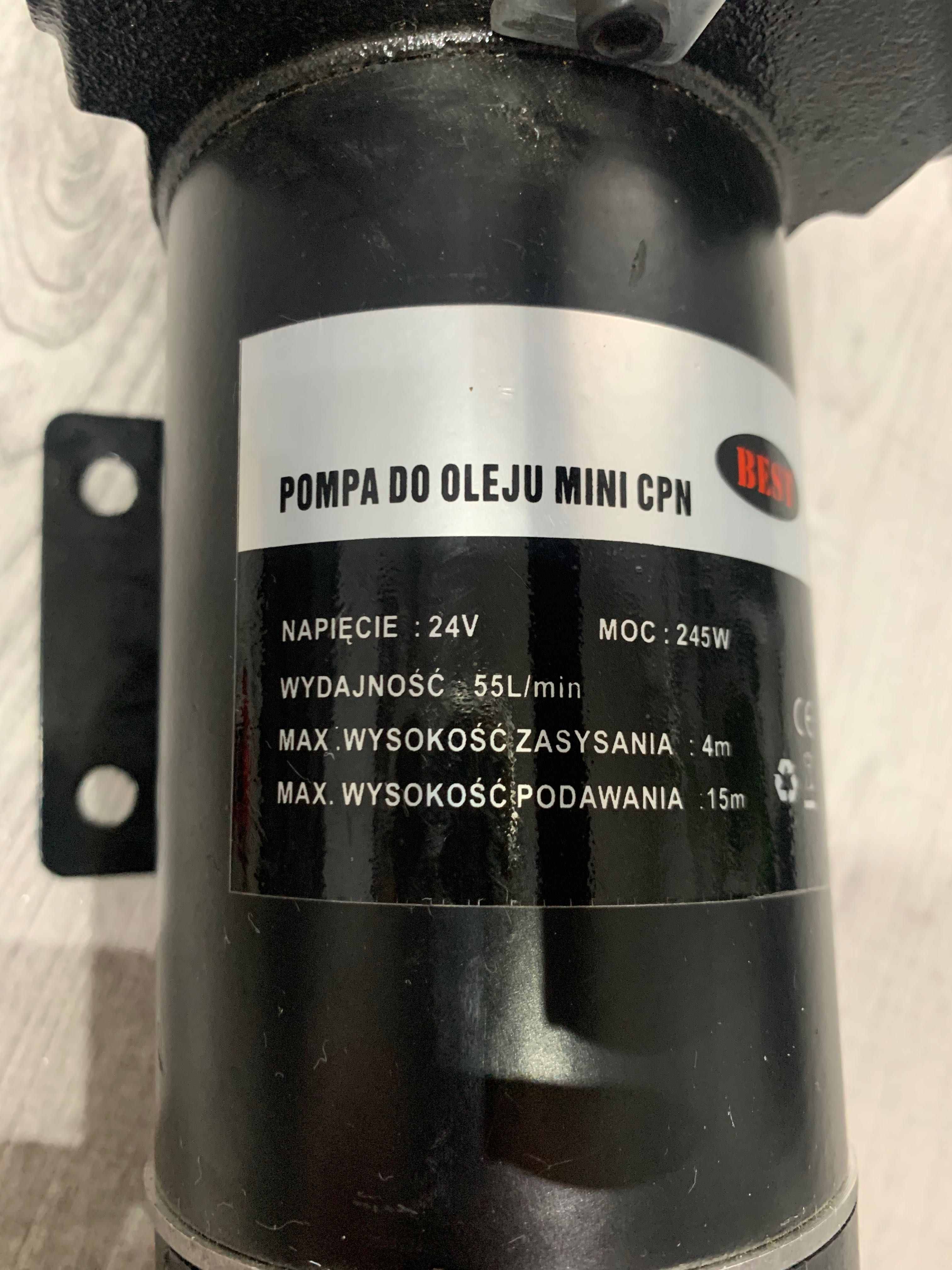 Pompa do oleju lub paliwa mini cpn