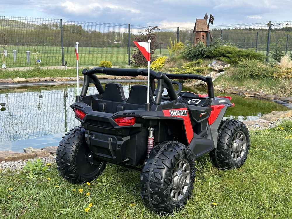 Auto na Akumulator JEEP Mega Duże BUGGY 4x4 180 Watt