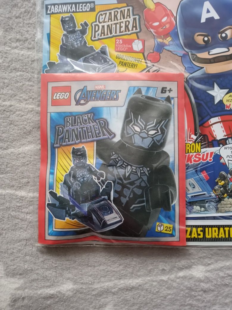 Czarna Pantera z odrzutowcem sh0807 - LEGO Marvel Avengers magazyn 01/