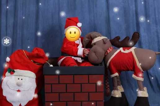 Chaminé em madeira para fotografia estúdio cenário