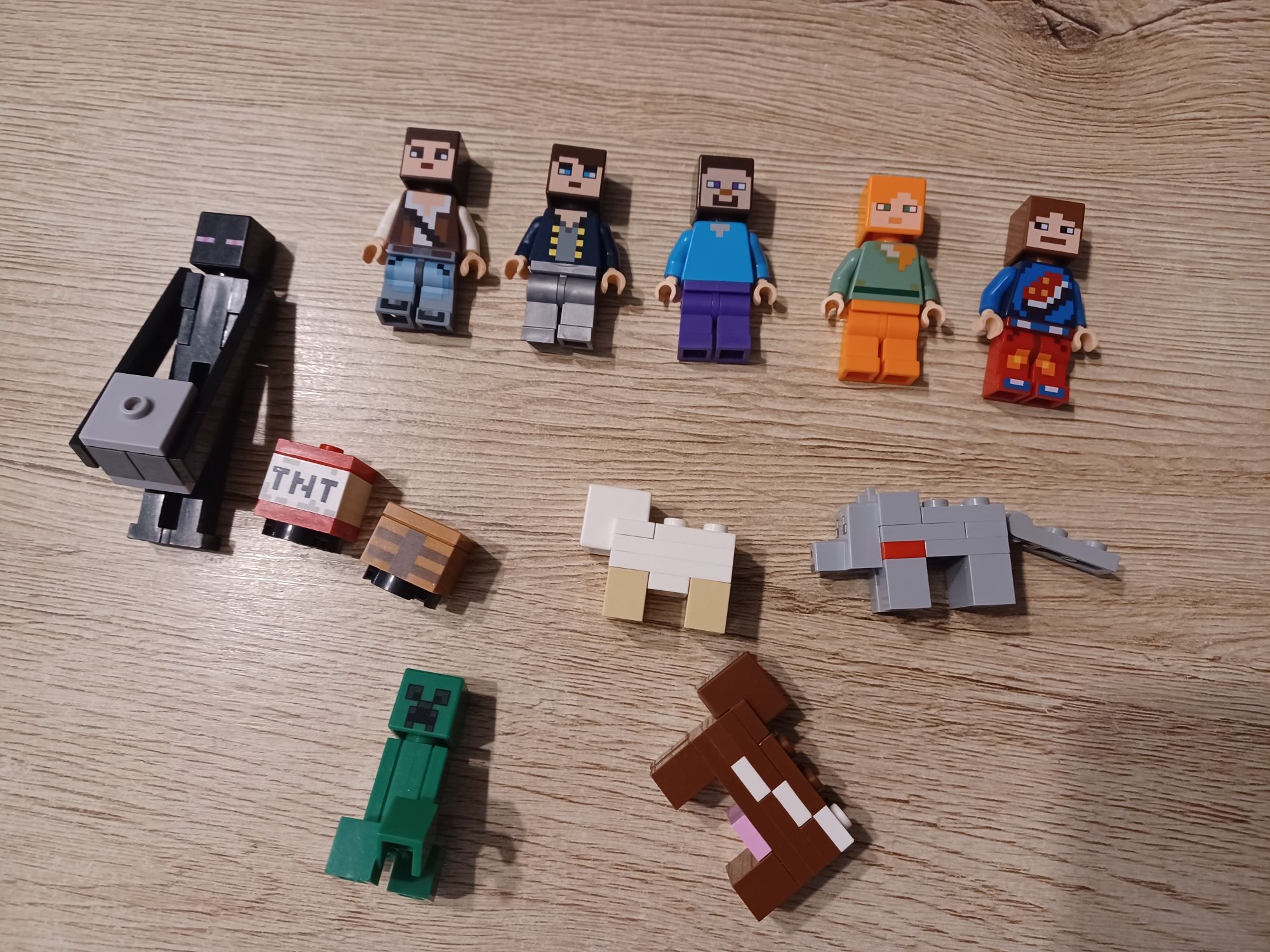 Ludziki z Lego Minecraft