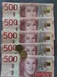 Korona Szwecja, Skandynawia 2520 SEK