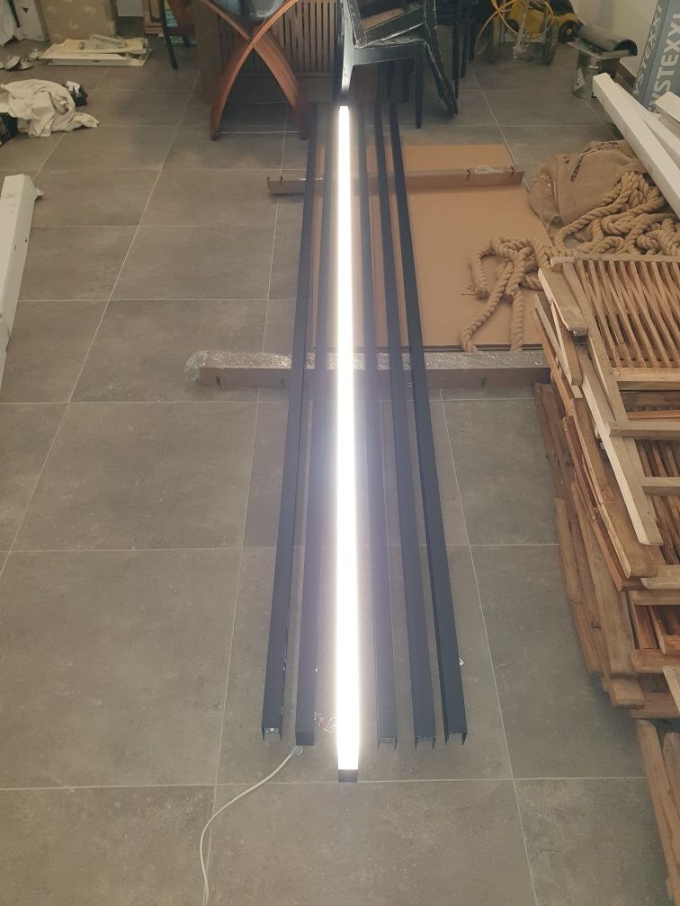 Lampa liniowa led 345 cm 54W, łącznie 6szt.