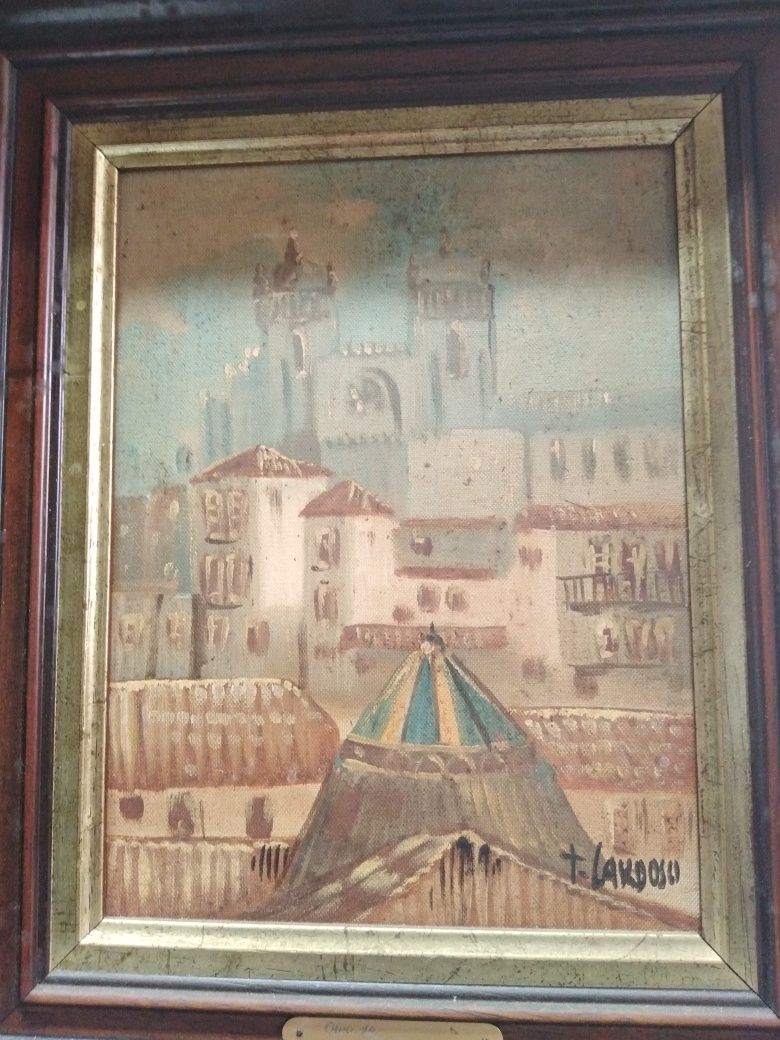 Quadro moldura tela Teixeira morgado
