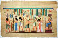 Duży oryginalny papirus Egipt CERTYFIKAT !!!