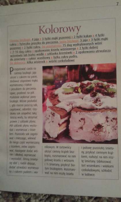 Kuchnia - Ciasta biszkoptowe - książka nowa