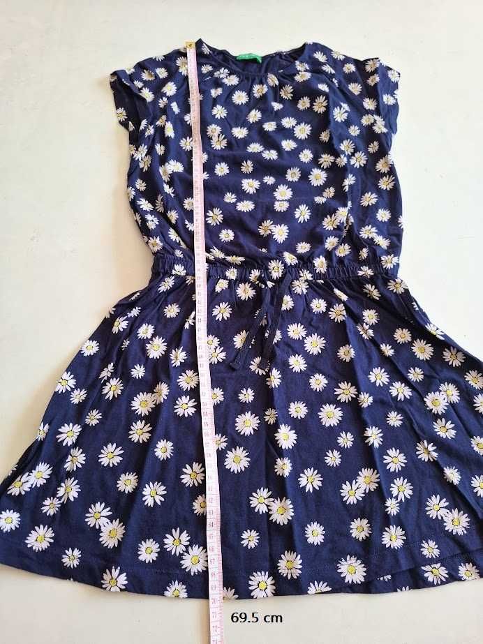 Vestido Benetton de algodão para 9 anos (140 cm)