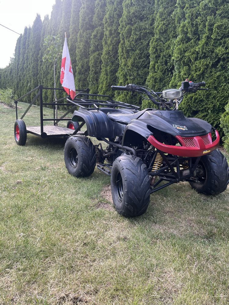 Quad 110 + przyczepka bardzo dobry stan