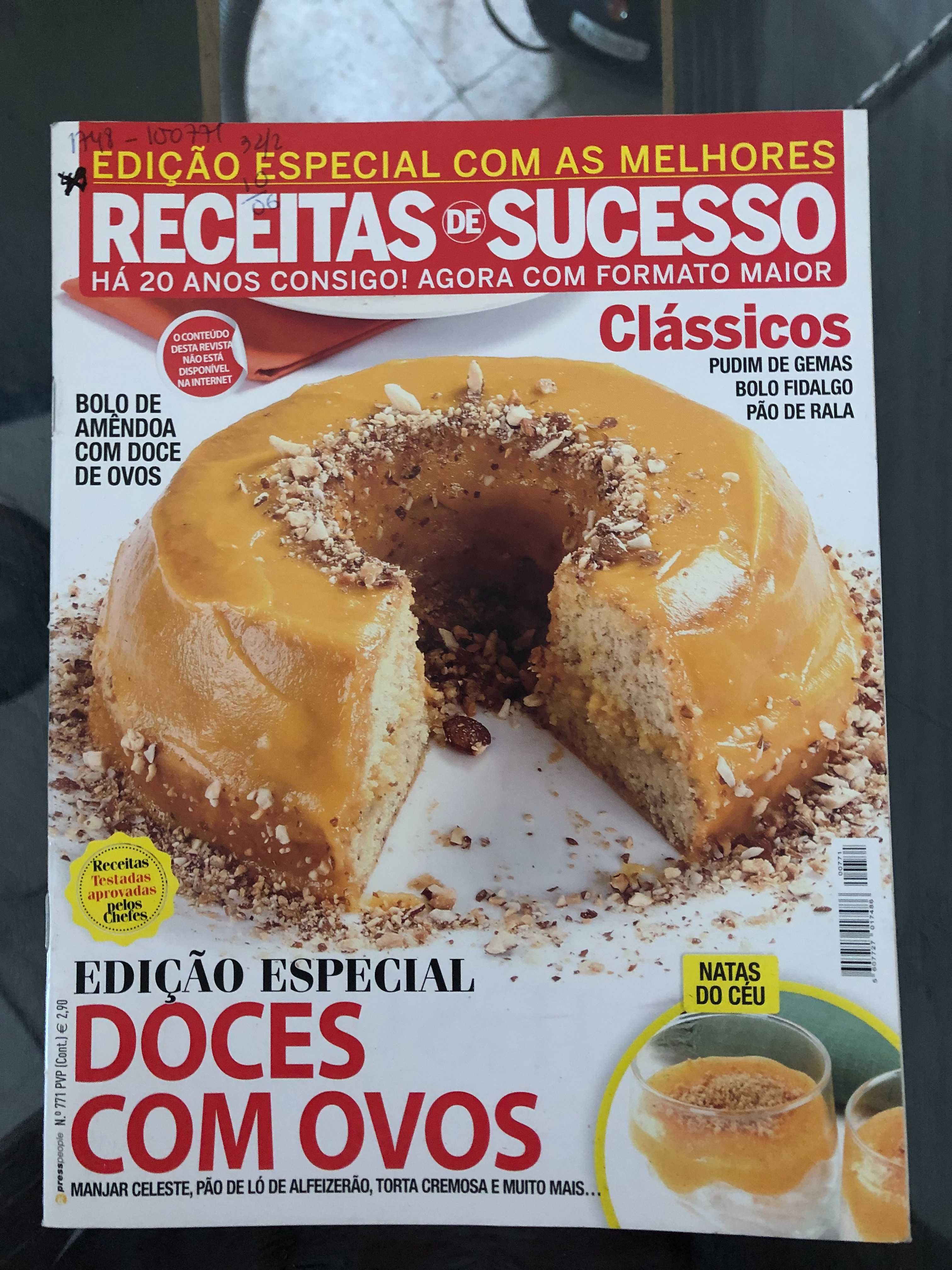 Livros e Revistas de Culinária