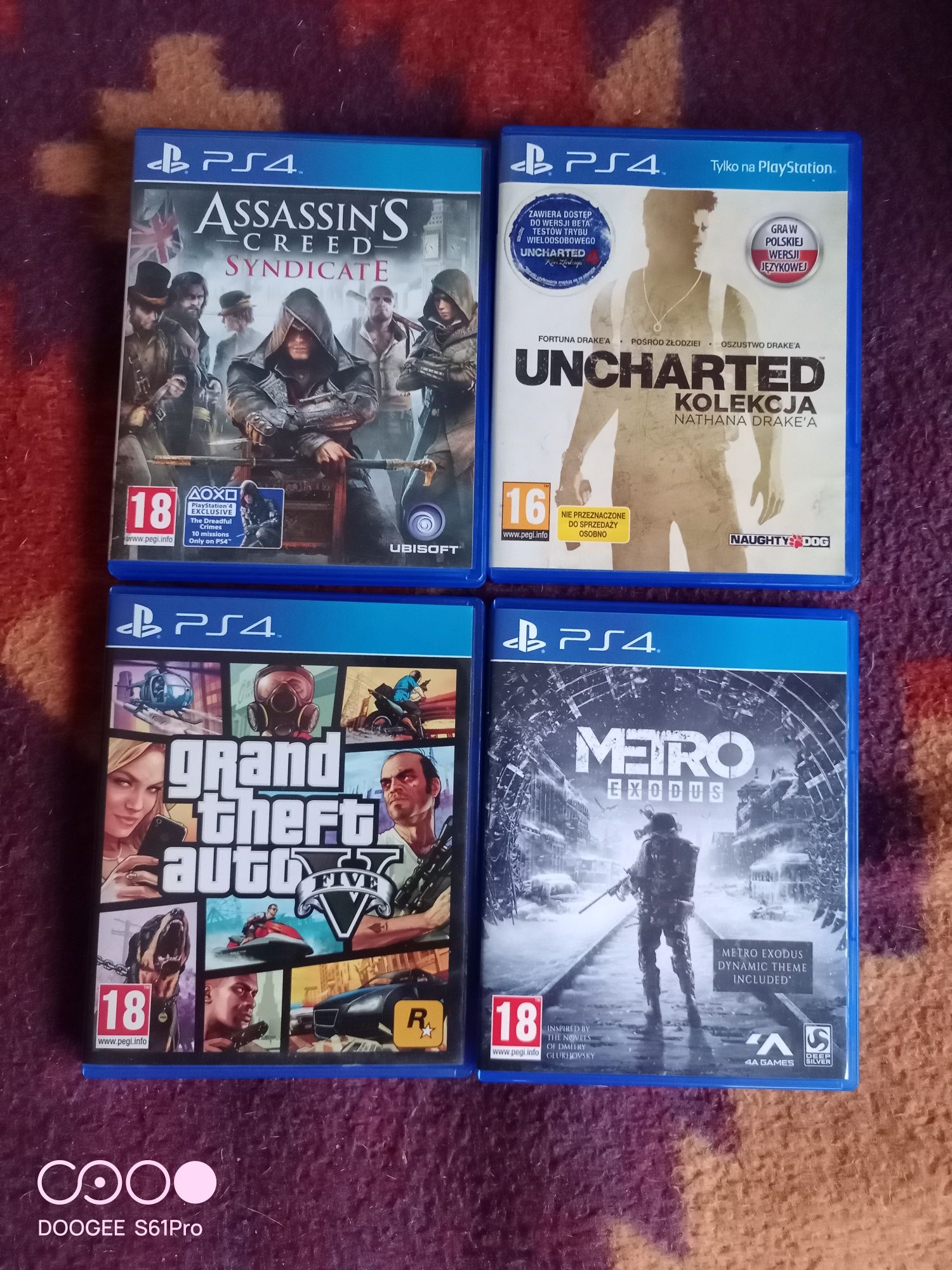 Gry na konsole Ps4