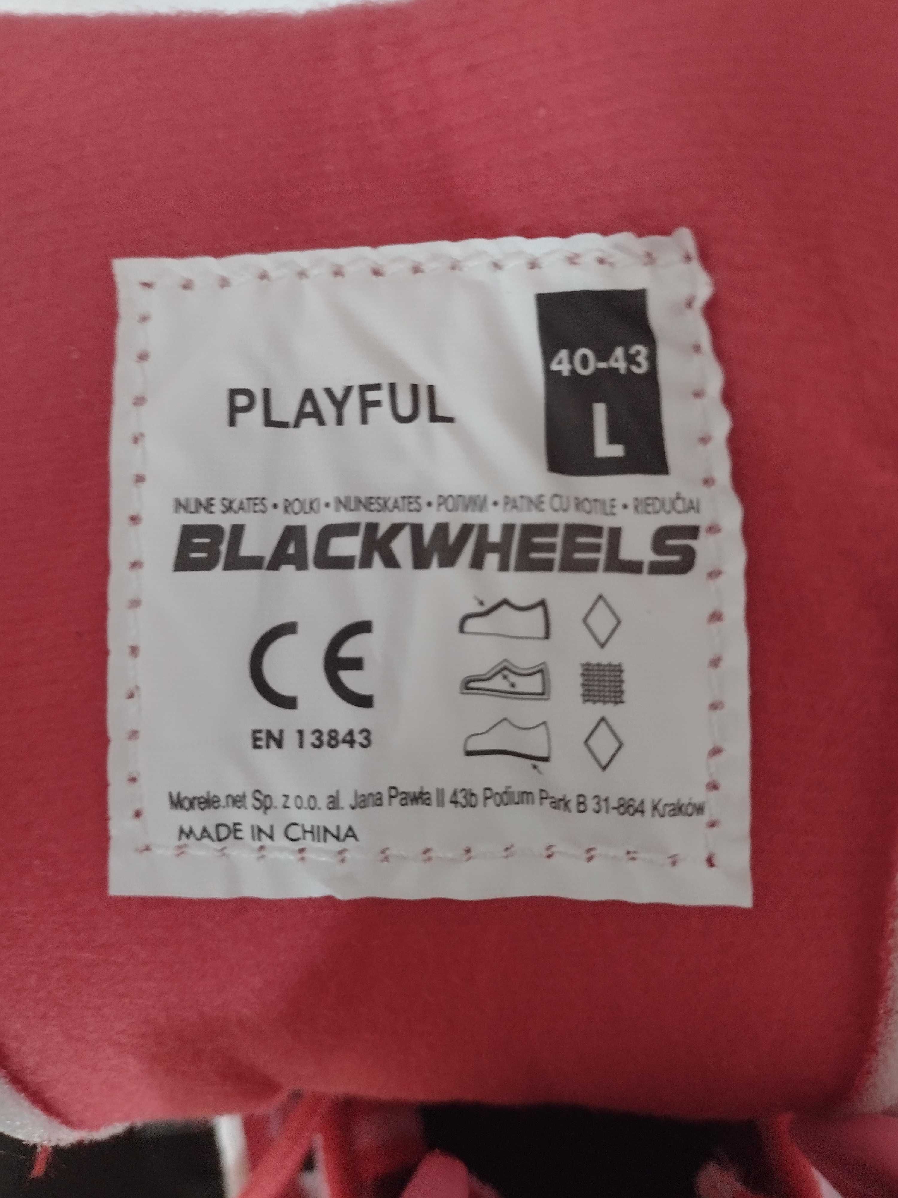 Rolki Blackwheels rozmiar L (40-43) regulowane