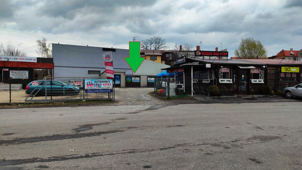 Warsztat garaż biuro Gliwice Zabrze zjazd DK 88 serwis sklep detailing