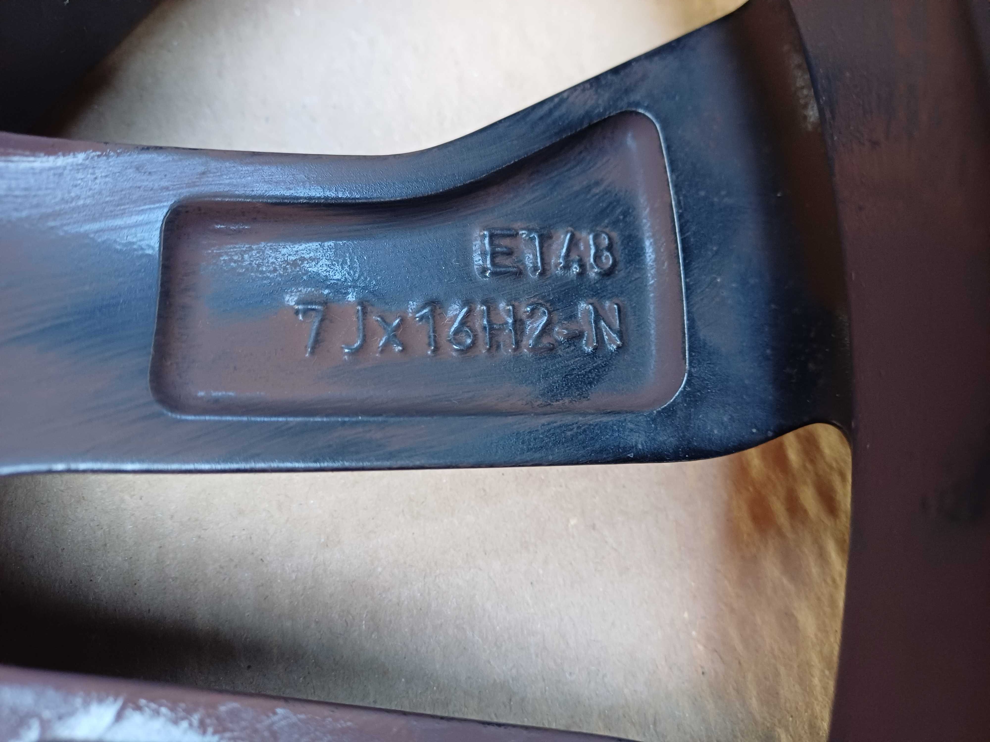 felga aluminiowa vw golf 8 VIII 7j x 16 et48 5x112 5h060.1025ac