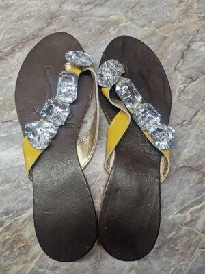 Шлепки вьетнамки босоножки кожа дизайнерские