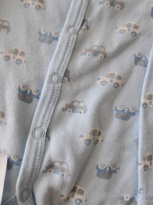 Pajacyk niemowlęcy chłopięcy auta autka samochody JUST TOO CUTE