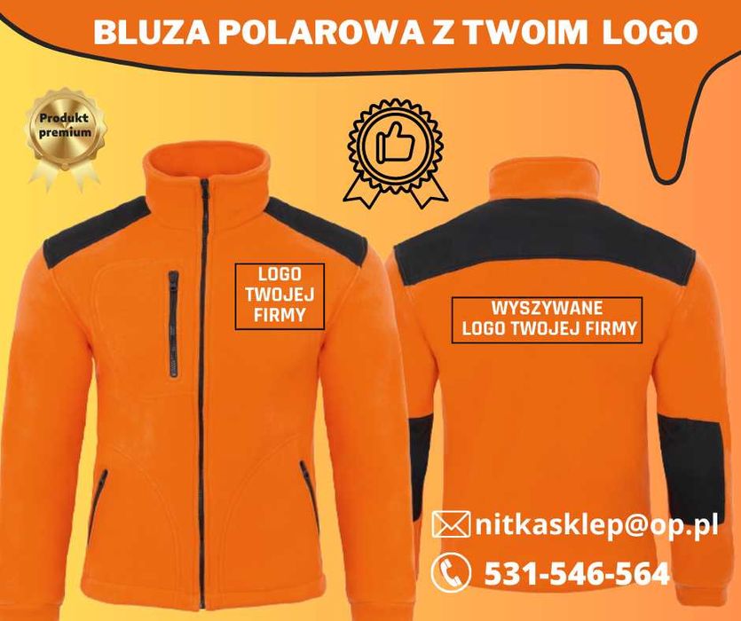 &&&Polar Premium z TWOIM LOGO Bluza Polarowa&&&