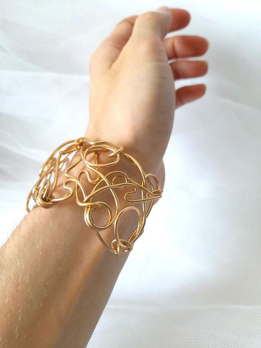 Bracelete artística de cerimónia