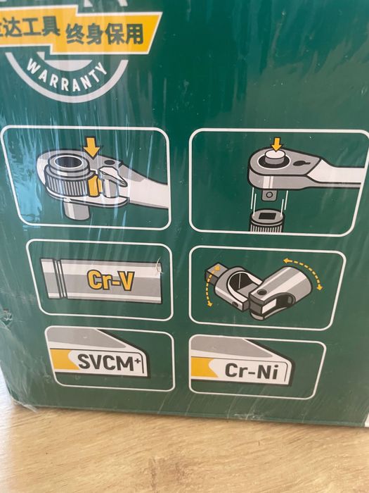 SATA 09516 zestaw kluczy narzędzi 58 NOWY ZAPAKOWANY