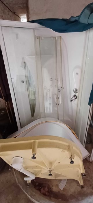 Cabine hidro-massagem usada , bom estado