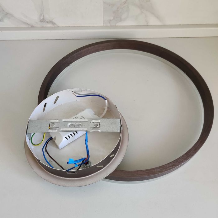 Люстра дизайнерская 23Вт светодиодная Brille BL-935 круглая коричневая