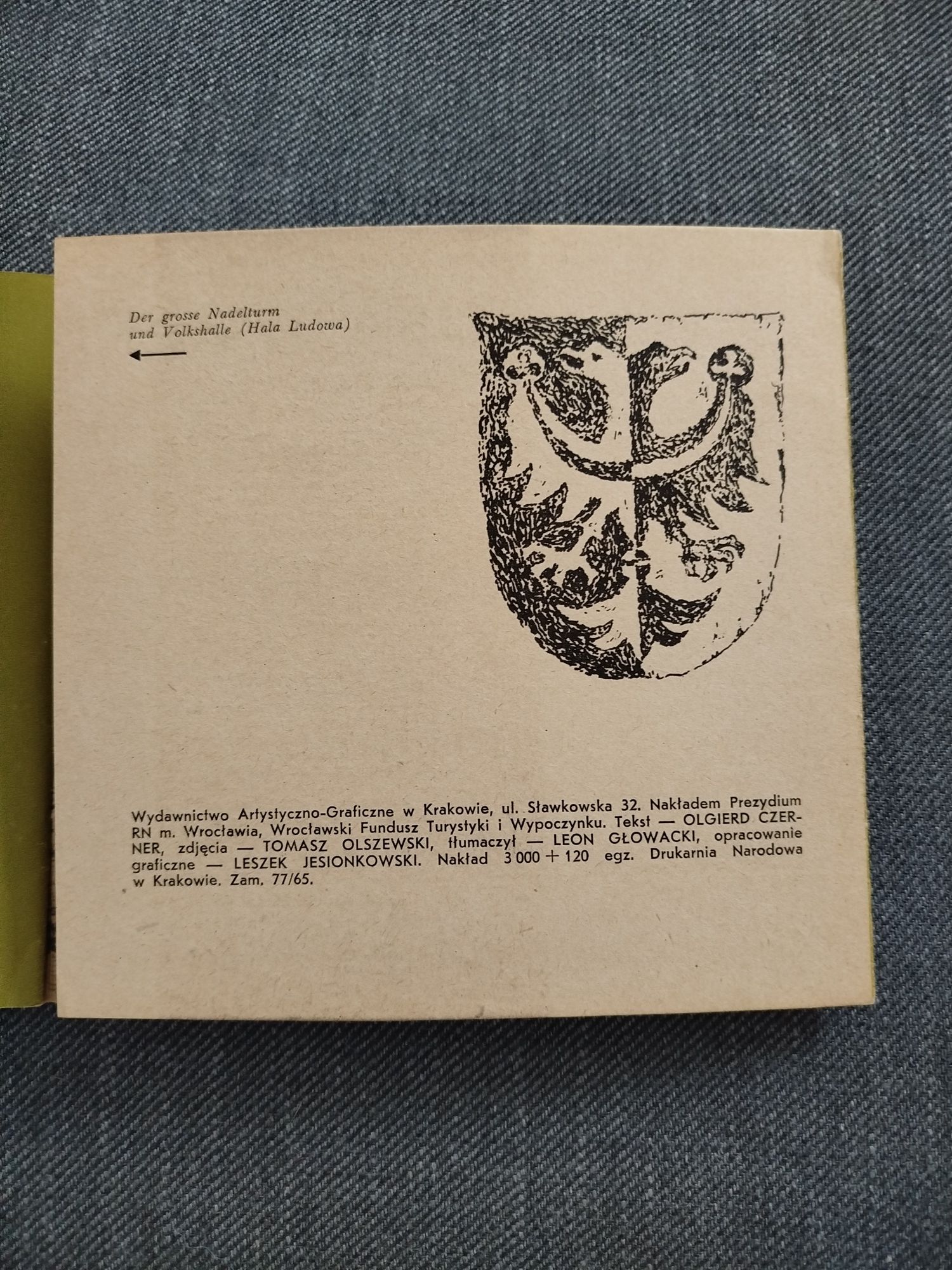 Wrocław wersja niemiecka 1965