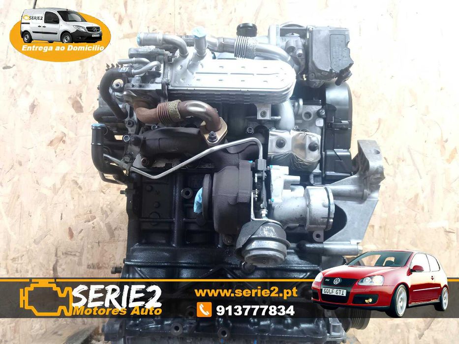 BXE - Motor VW Golf V 1.9 TDI 105cv