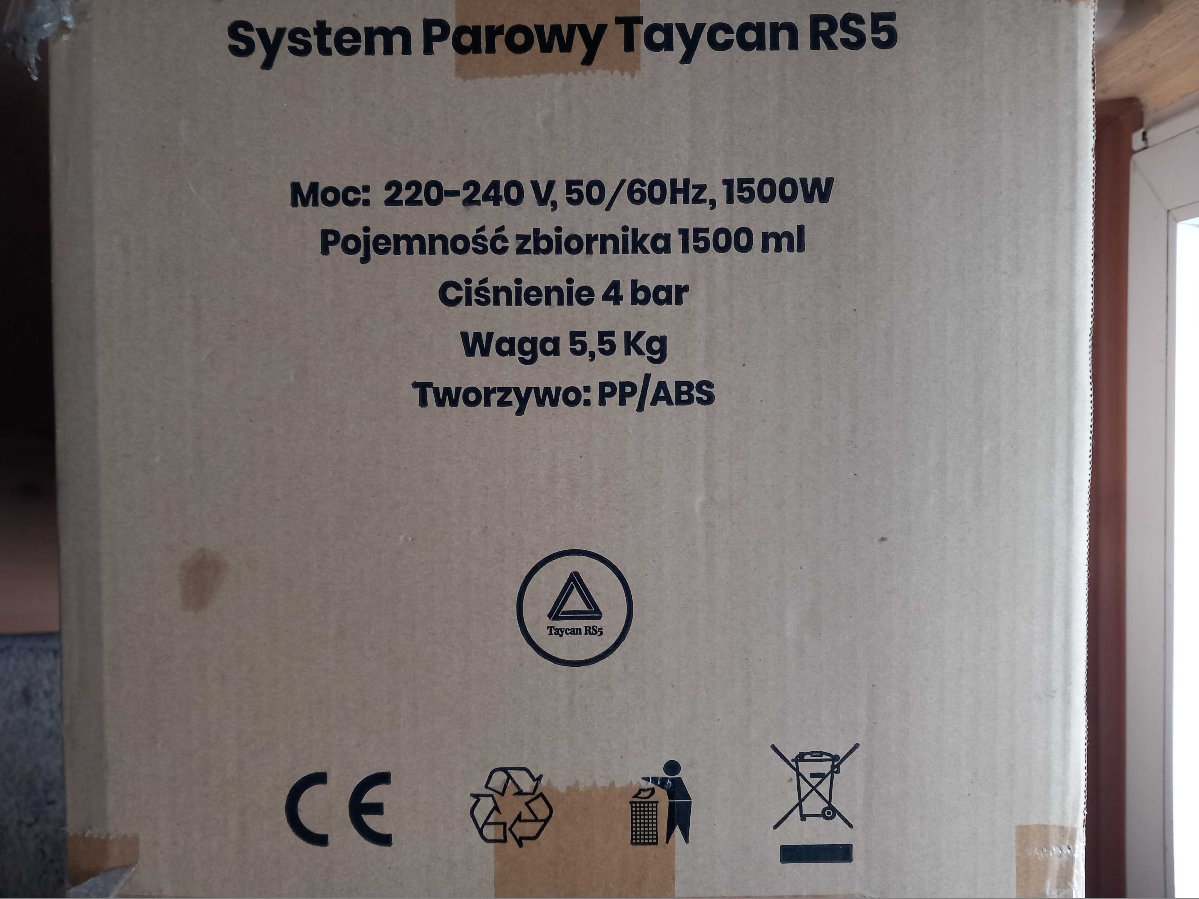 Myjka , profesjonalny  system parowy TAYCAN RS5