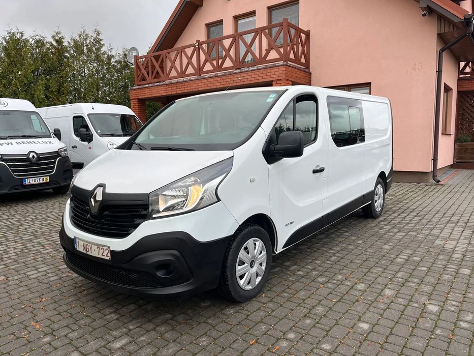 Renault Trafic Long  Sprowadzony Wersja Long 6 Osobowy Klimatyzacja