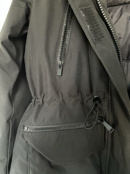 Kurtka zimowa ciepła luksusowa DKNY damska S