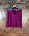 Bluza Adidas Damska 40 Fioletowa Sportowa Używana