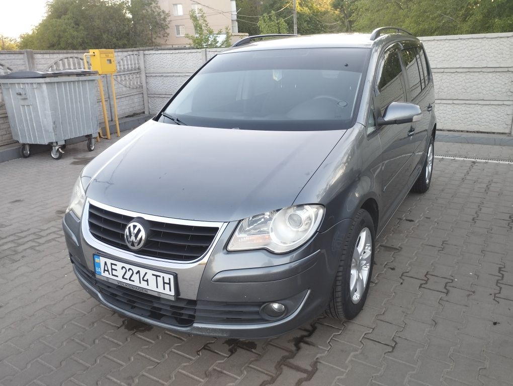 Volkswagen Touran 2007р. Заводська газова установка (метан)