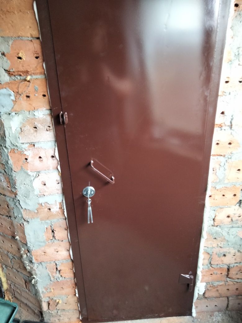 Двері металеві в підвал
