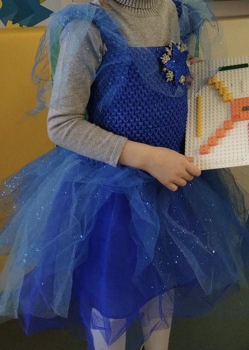 Костюм сніжинки, зірки. Новорічний костюм карнавальний костюм.