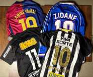 Koszulki Ronaldinho Neymar Yamal Zidane