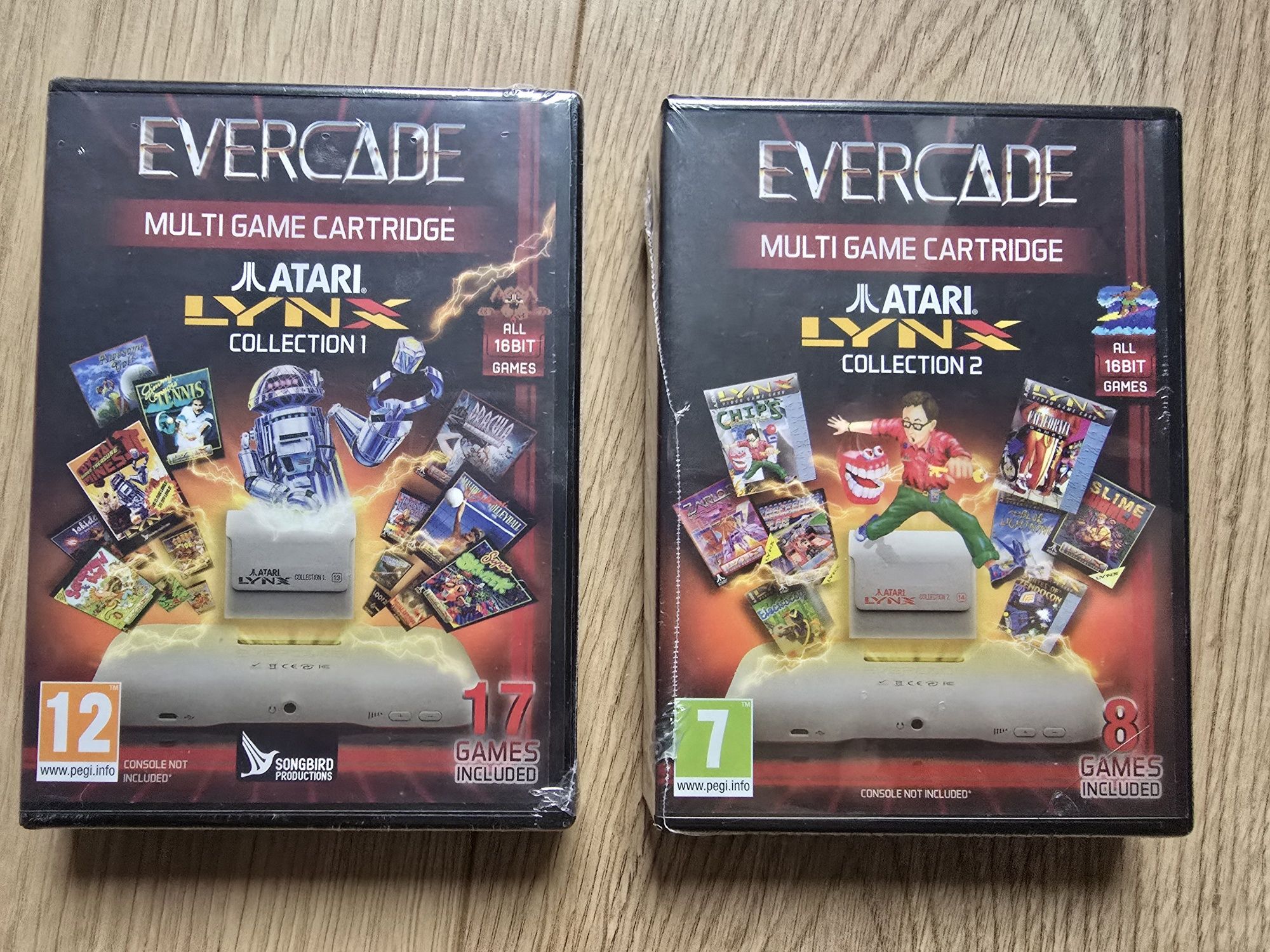 Nowe Evercade Atari lynx collection 1 i 2