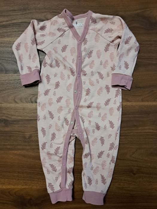 Wełniana piżamka reflex pajacyk wool kombinezon