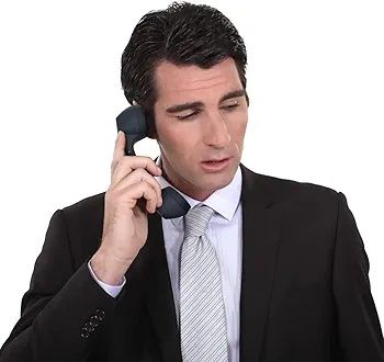 Słuchawka telefonu retro biała bluetooth nfxsl