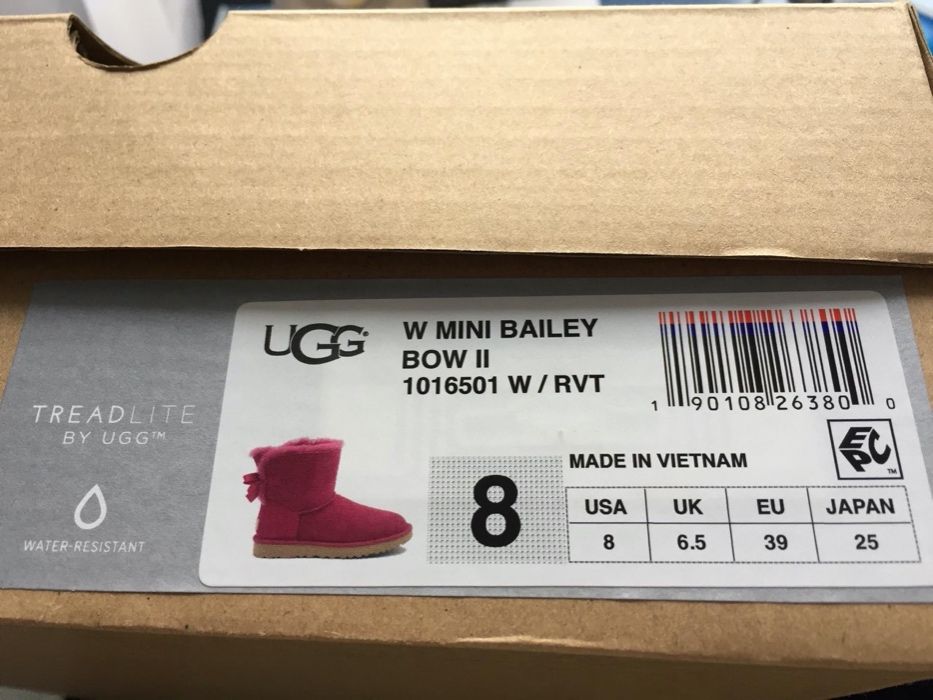 Ugg Mini Bailey Bow II жіночі чоботи з США (39)