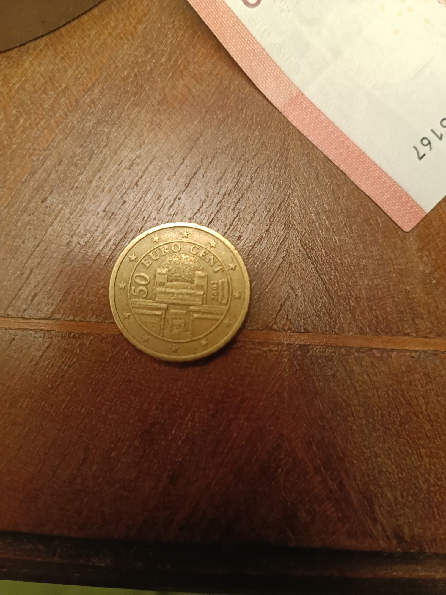 Moeda 50 cent 2002 Áustria