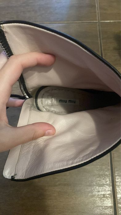 Ботинки miu miu черевики